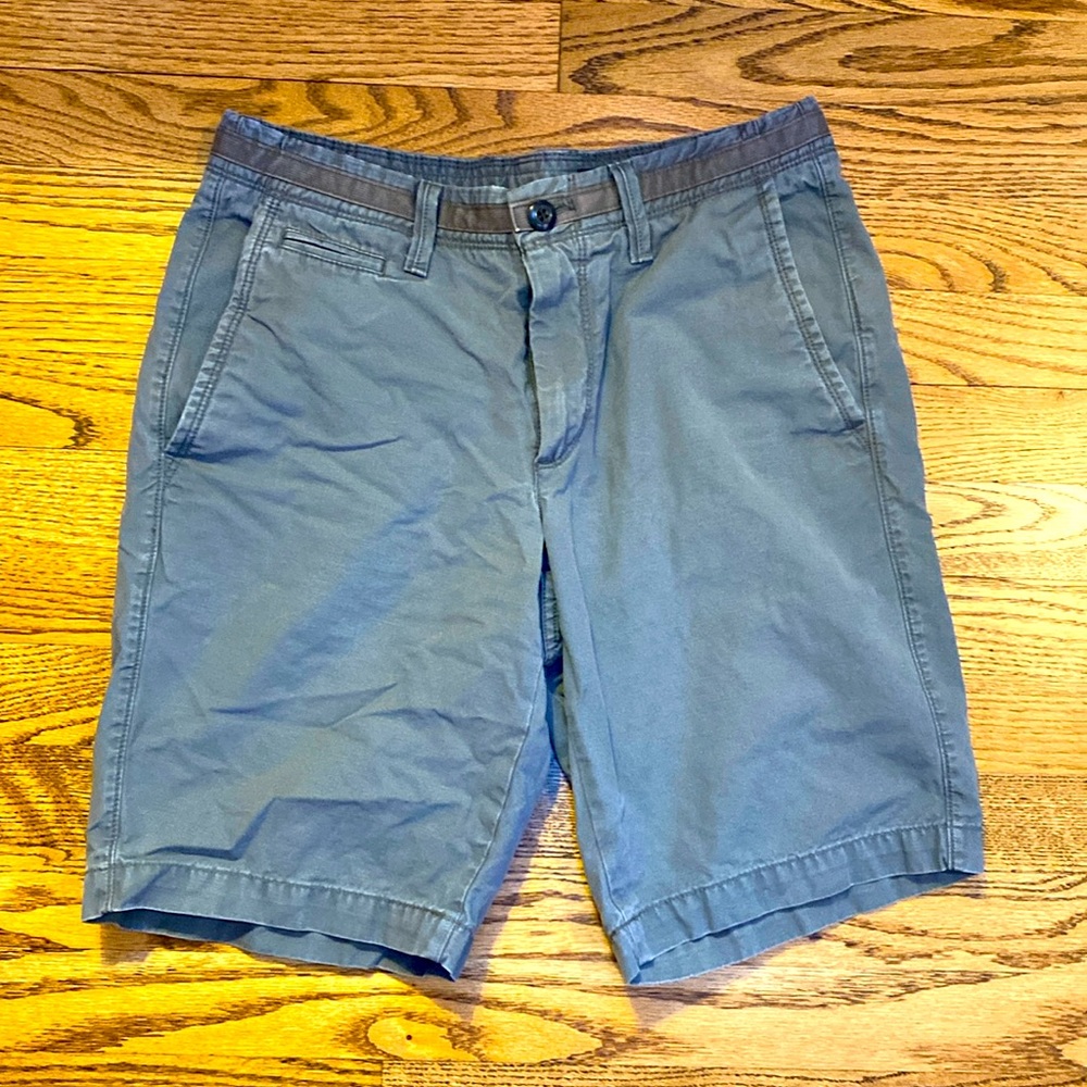 Gray Gap Shorts